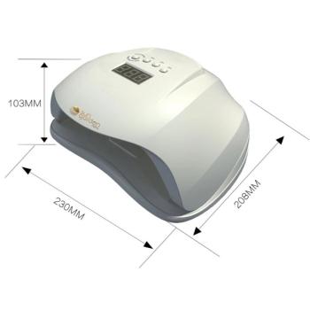 UV light curing device for nail design with sensor and timer 54 W